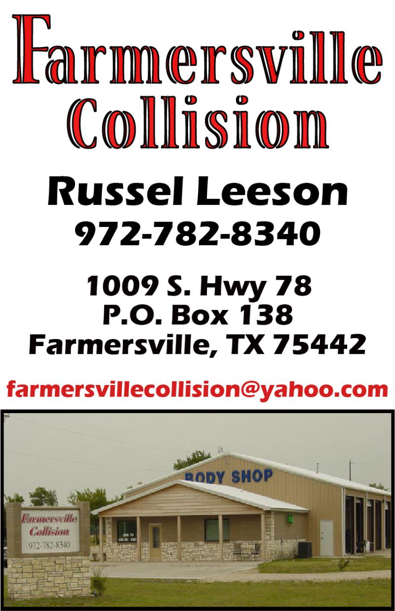 Farmersville Collision
